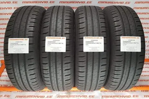 Used summer tire 175/65R14 Continental ContiEcoContact 5 86/T XL