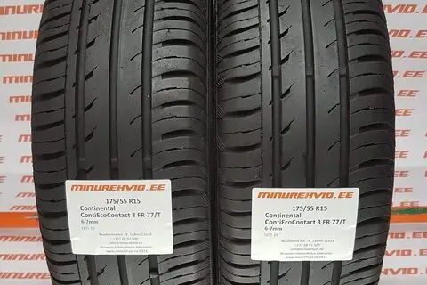 Used summer tire 175/55R15 Continental ContiEcoContact 3 FR 77/T