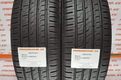 Подержанный летняя шина 185/55R15 Barum Bravuris 3 HM 82/H