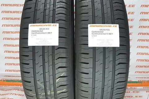Подержанный летняя шина 185/65R15 Continental ContiEcoContact 5 88/T