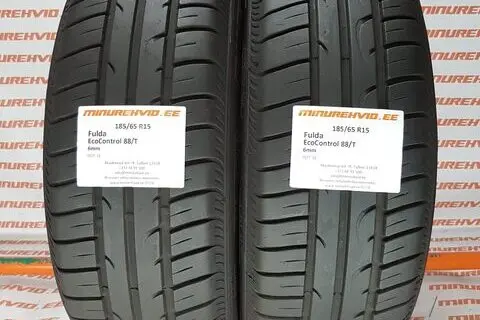 Подержанный летняя шина 185/65R15 Fulda EcoControl 88/T