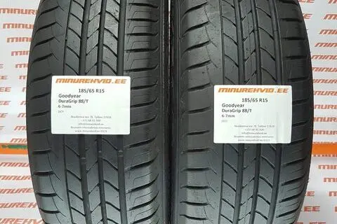 Подержанный летняя шина 185/65R15 GoodYear DuraGrip 88/T