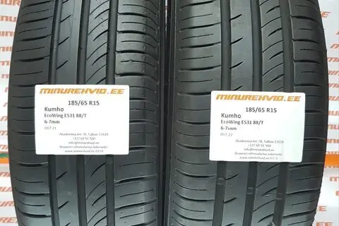 Kasutatud suverehv 185/65R15 Kumho EcoWing ES31 88/T