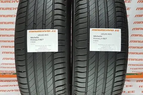 Kasutatud suverehv 185/65R15 Michelin Primacy 4 88/T