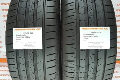Kasutatud suverehv 195/50R15 Vredestein SportTrac 5 82/V