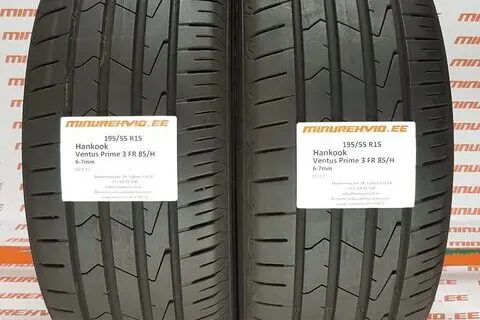 Kasutatud suverehv 195/55R15 Hankook Ventus Prime 3 FR 85/H