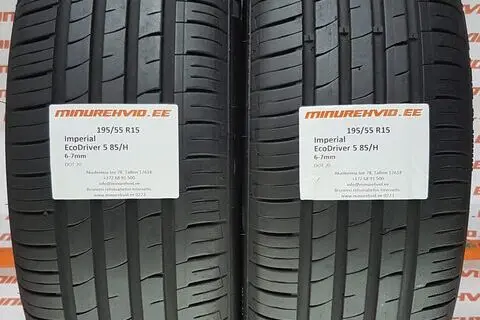 Kasutatud suverehv 195/55R15 Imperial EcoDriver 5 85/H