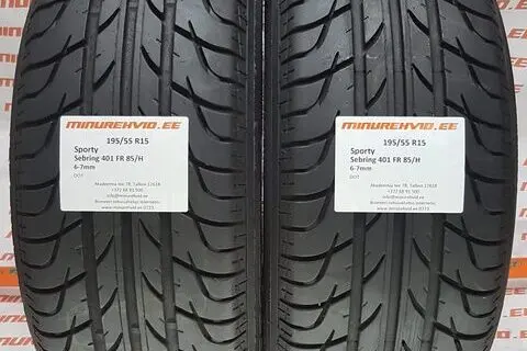 Kasutatud suverehv 195/55R15 Sporty Sebring 401 FR 85/H