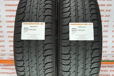 Kasutatud suverehv 195/65R15 Kleber Dynaxer HP3 91/H