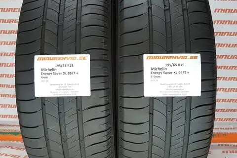 Kasutatud suverehv 195/65R15 Michelin Energy Saver XL 95/T +