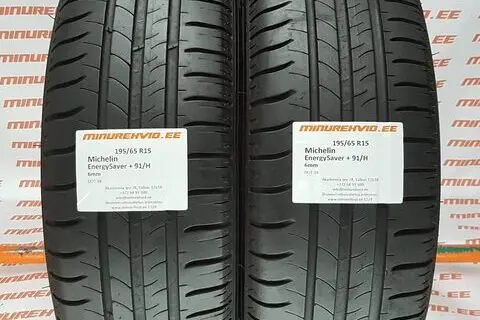 Kasutatud suverehv 195/65R15 Michelin EnergySaver + 91/H