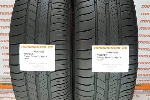 Kasutatud suverehv 195/65R15 Michelin Energy Saver + XL 95/T
