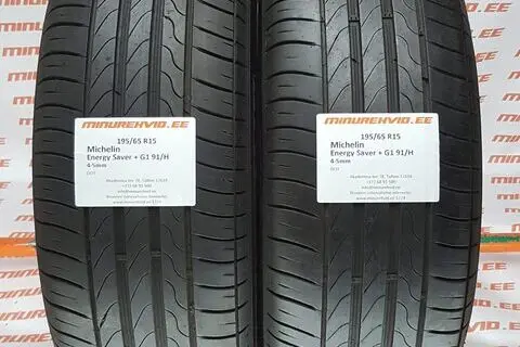Kasutatud suverehv 195/65R15 Michelin Energy Saver + G1 91/H