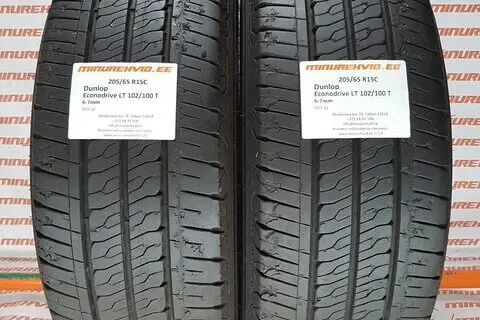Kasutatud suverehv 205/65R15 Dunlop Econodrive LT 102/100 T