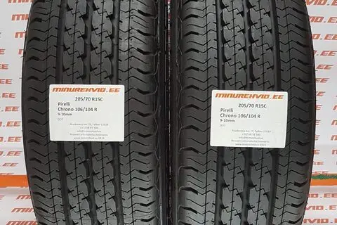Kasutatud suverehv 205/70R15 Pirelli Chrono 106/104 R