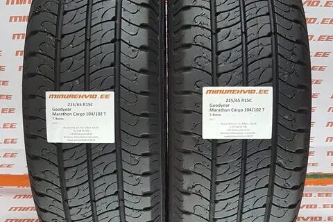 Kasutatud suverehv 215/65R15 GoodYear Marathon Cargo 104/102 T