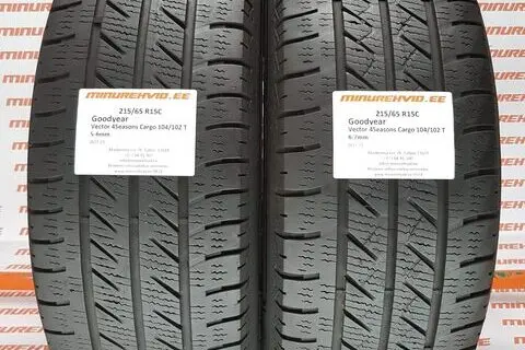 Kasutatud suverehv 215/65R15 GoodYear Vector 4Seasons Cargo 104/102 T