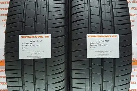 Kasutatud suverehv 215/65R15 Vredestein Comtrac 2 104/102T