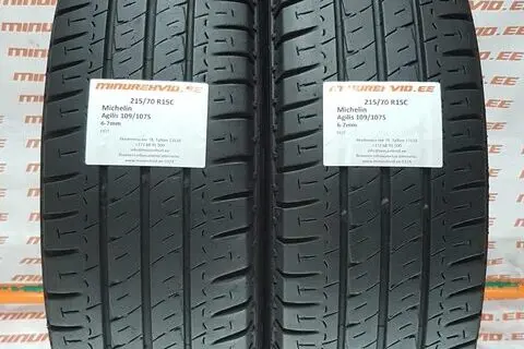 Kasutatud suverehv 215/70R15 Michelin Agilis 109/107S