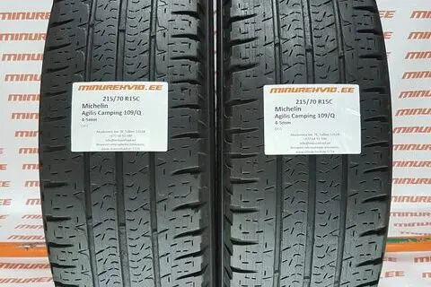 Kasutatud suverehv 215/70R15 Michelin Agilis Camping 109/Q