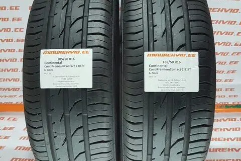 Kasutatud suverehv 185/50R16 Continental ContiPremiumContact 2 81/T