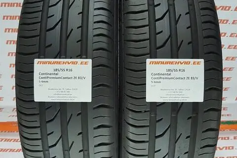 Kasutatud suverehv 185/55R16 Continental ContiPremiumContact 2E 83/V