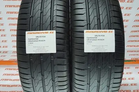 Kasutatud suverehv 185/55R16 Continental UltraContact FR 83/H