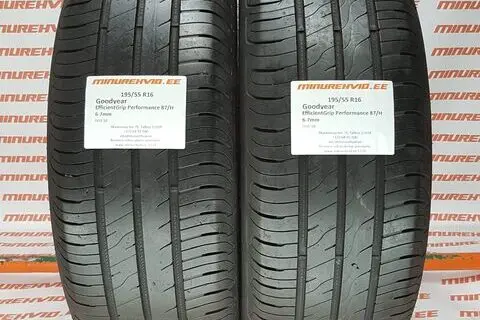 Kasutatud suverehv 195/55R16 GoodYear EfficientGrip Performance 87/H