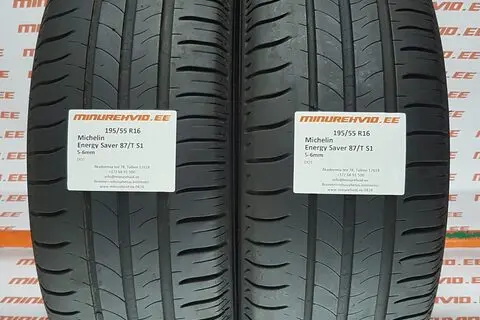 Kasutatud suverehv 195/55R16 Michelin Energy Saver 87/T