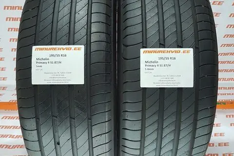 Kasutatud suverehv 195/55R16 Michelin Primacy 4 87/H