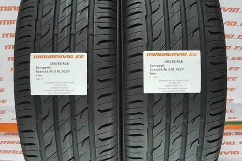Kasutatud suverehv 195/55R16 Semperit Speed-Life 3 XL 91/V