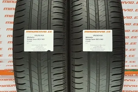 Kasutatud suverehv 195/60R16 Michelin Energy Saver 89/V MO