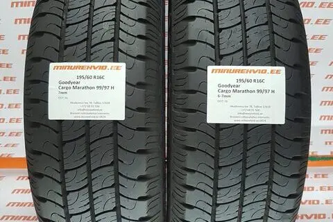 Kasutatud suverehv 195/60R16 GoodYear Cargo Marathon 99/97 H