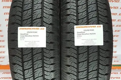 Kasutatud suverehv 195/60R16 GoodYear Cargo Marathon 99/97H