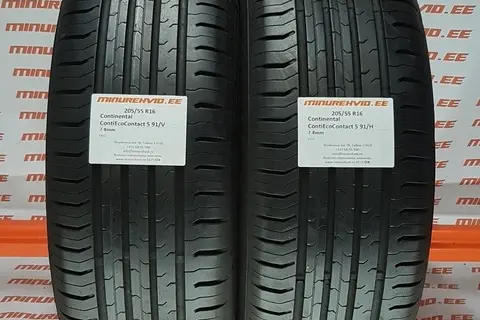Kasutatud suverehv 205/55R16 Continental ContiEcoContact 5 91/H/V
