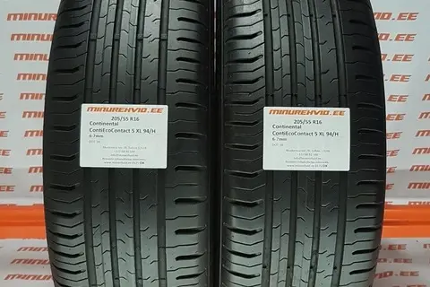 Kasutatud suverehv 205/55R16 Continental ContiEcoContact 5 XL 94/H