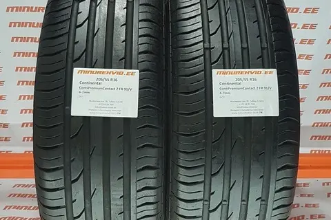 Used summer tire 205/55R16 Continental ContiPremiumContact 2 FR 91/V