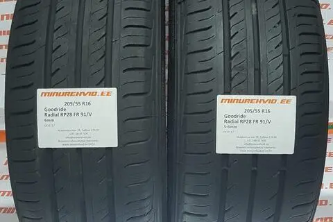 Used summer tire 205/55R16 Goodride Radial RP28 FR 91/V