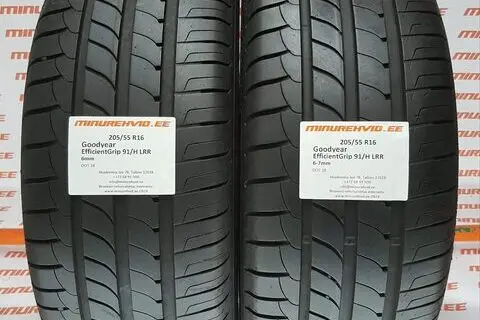 Used summer tire 205/55R16 GoodYear EfficientGrip 91/H LRR