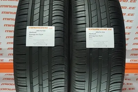 Used summer tire 205/55R16 Hankook Kinergy Eco 91/H