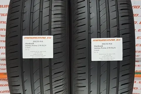 Used summer tire 205/55R16 Hankook Ventus Prime 2 FR 91/V