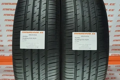 Used summer tire 205/55R16 Kumho EcoWing ES31 91/H
