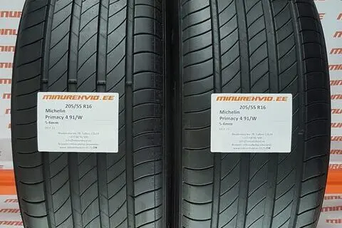 Used summer tire 205/55R16 Michelin Primacy 4 91/W