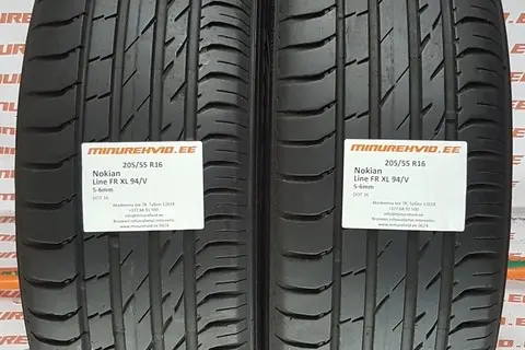 Kasutatud suverehv 205/55R16 Nokian Line FR XL 94/V