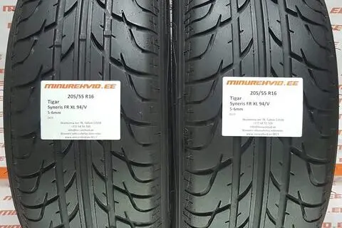 Kasutatud suverehv 205/55R16 Tigar Syneris FR XL 94/V.