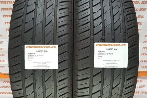 Kasutatud suverehv 205/55R16 Successor 5 91/H