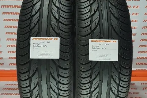 Kasutatud suverehv 205/55R16 Uniroyal RainExpert 91/V