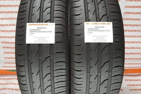Kasutatud suverehv 205/60R16 Continental ContiPremiumContact 2 92/H