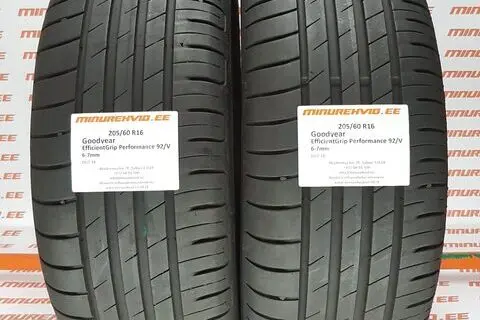 Kasutatud suverehv 205/60R16 GoodYear EfficientGrip Performance 92/H/V
