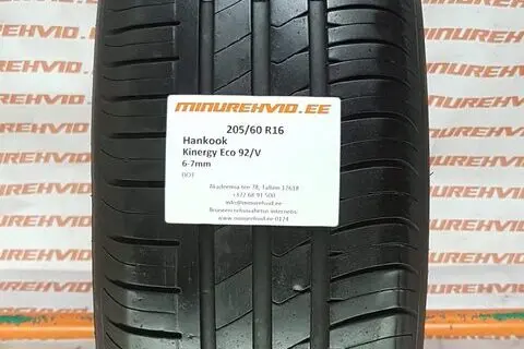 Kasutatud suverehv 205/60R16 Hankook Kinergy Eco 92/V